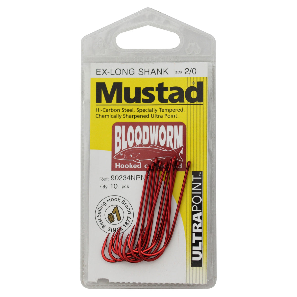 Mustad Big Red Suicide Hooks - Addict Tackle