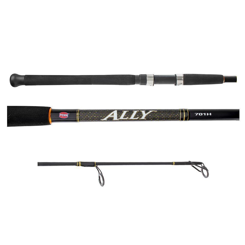 Penn Allegiance Powercrank Heavy Duty Surf Spin Rod - Mega Clearance