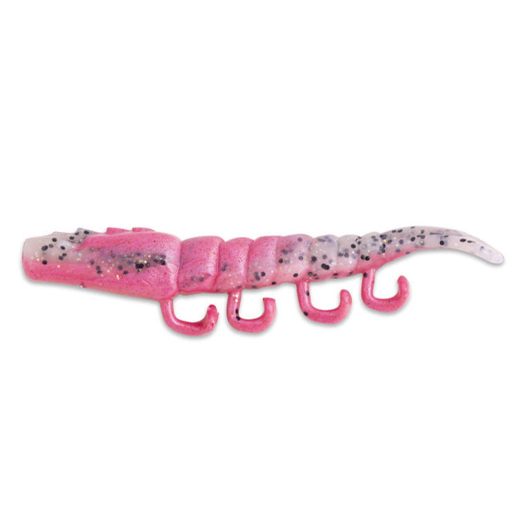 Red Gill VIBRO SHAD 130mmn Bubblegum Pink Soft Bait Lures fishing Bass Pack  of 3