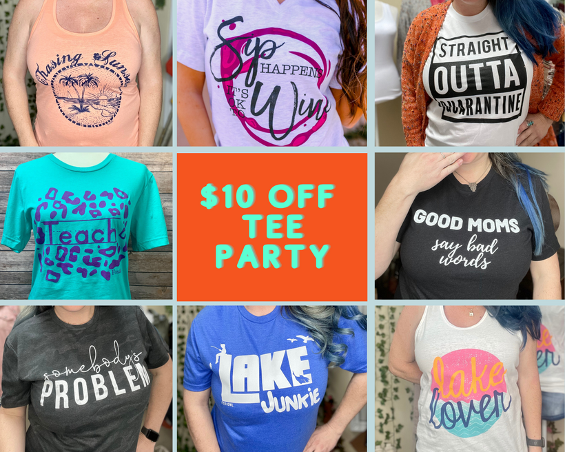 It&#39;s A Tee Party!!