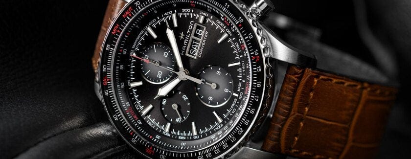 HAMILTON KHAKI AVIATION CONVERTER