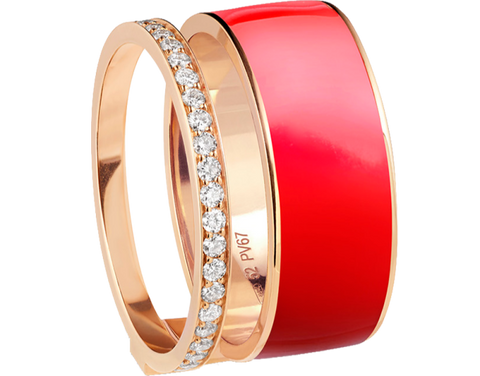 Red enamel rings (and other jewels) for Chinese New Year and beyond