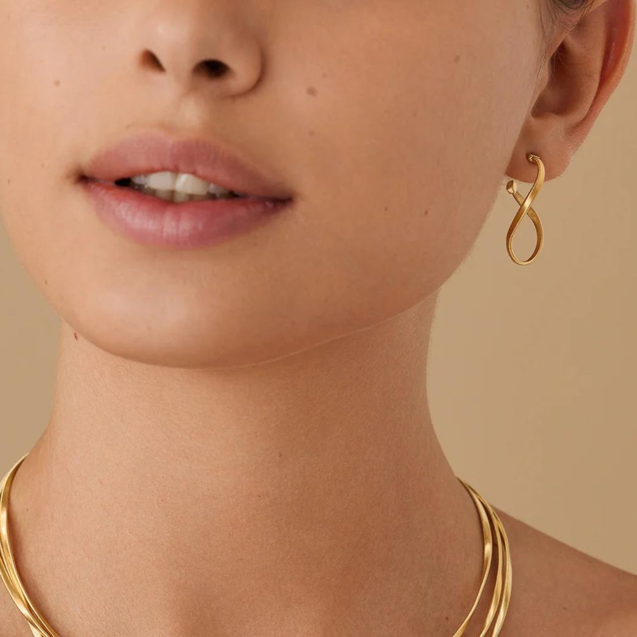 Marco Bicego Marrakech 18K Yellow Gold Twisted Irregular Small Hoops Earrings - Jewelry | Manfredi