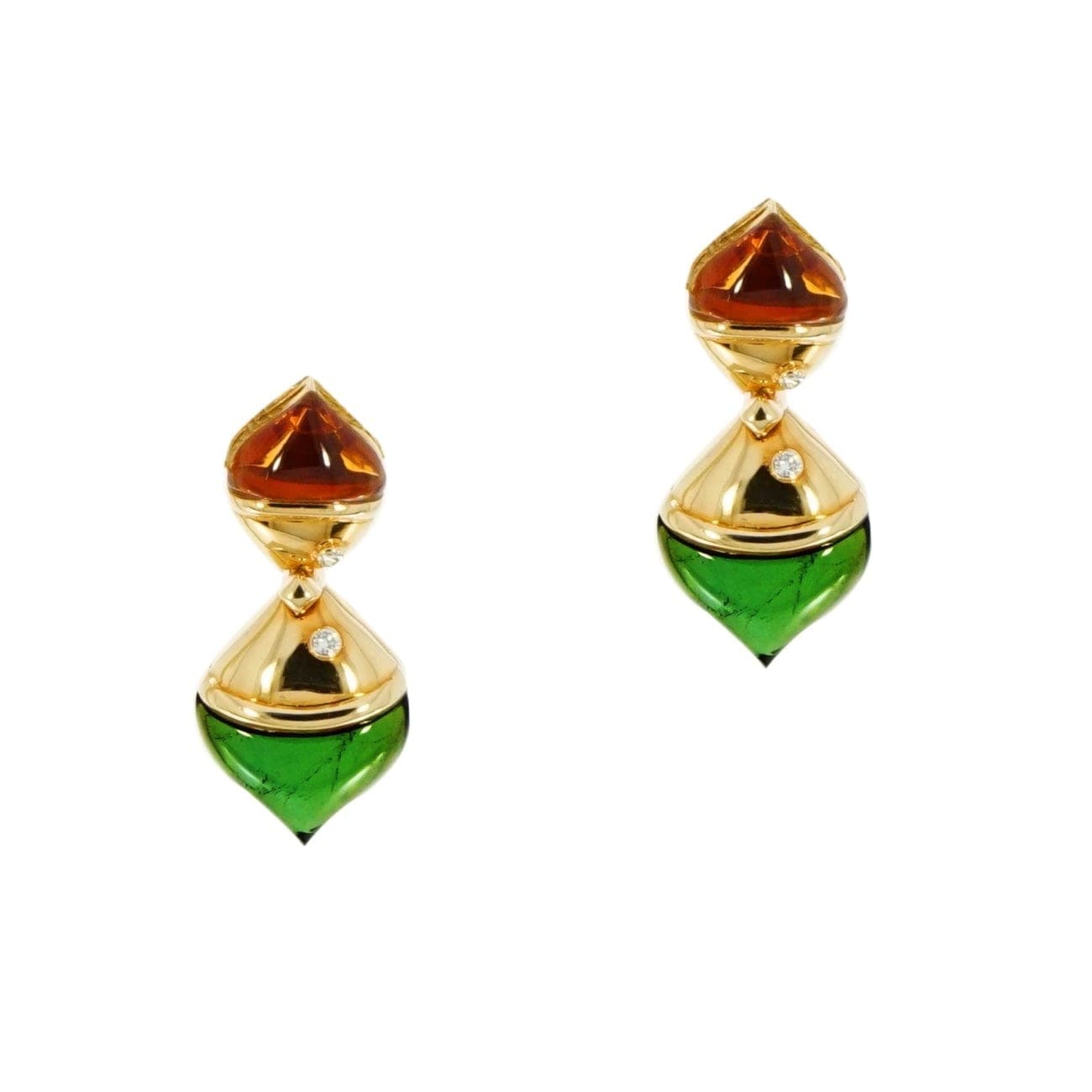 Estate Jewelry Bvlgari Naturalia Fish Yellow Gold Drop Earrings - Estate  Jewelry | Manfredi Jewels