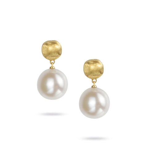 Marco Bicego 18k Yellow Gold & Pearl Drop Earrings - Jewelry | Manfredi ...
