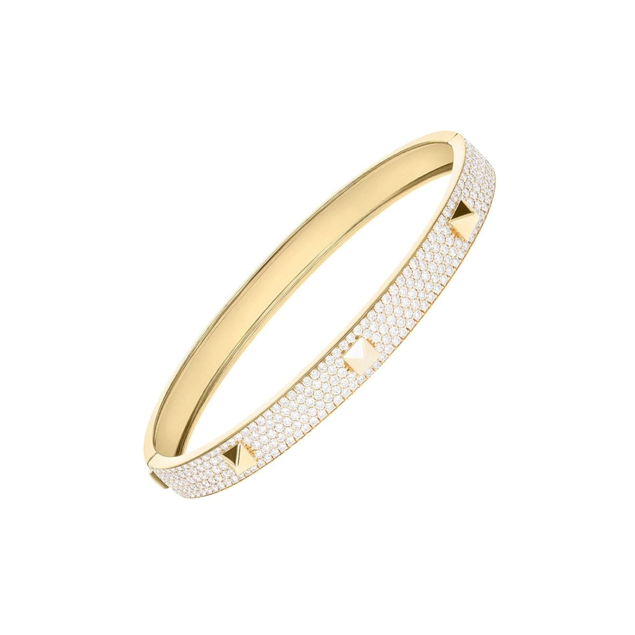 Louis Vuitton Empreinte Bangle - 18K White Gold Bangle, Bracelets