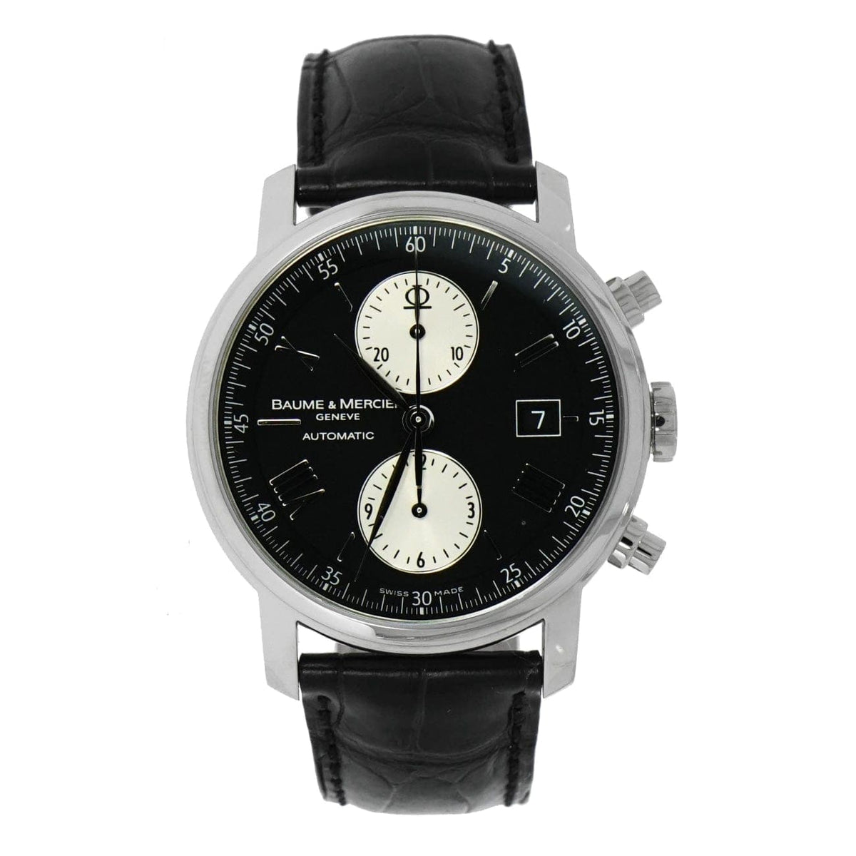 Pre-owned Baume & Mercier Classima Executives Automatic Chronograph ...