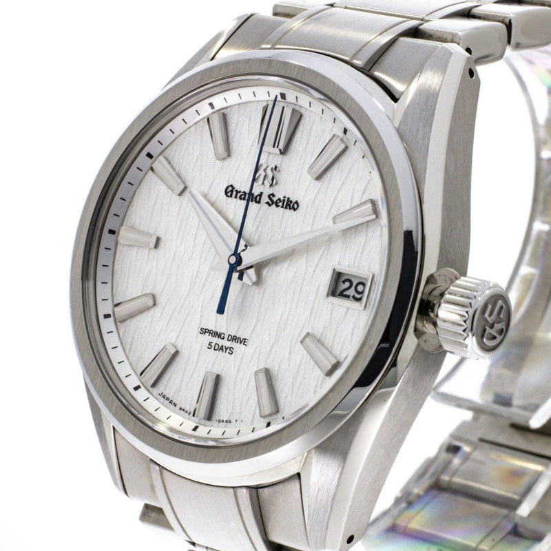Pre-owned Grand Seiko Grand Seiko Evolution 9 Spring Drive White Birch  Slga009 - Pre-owned Watches |