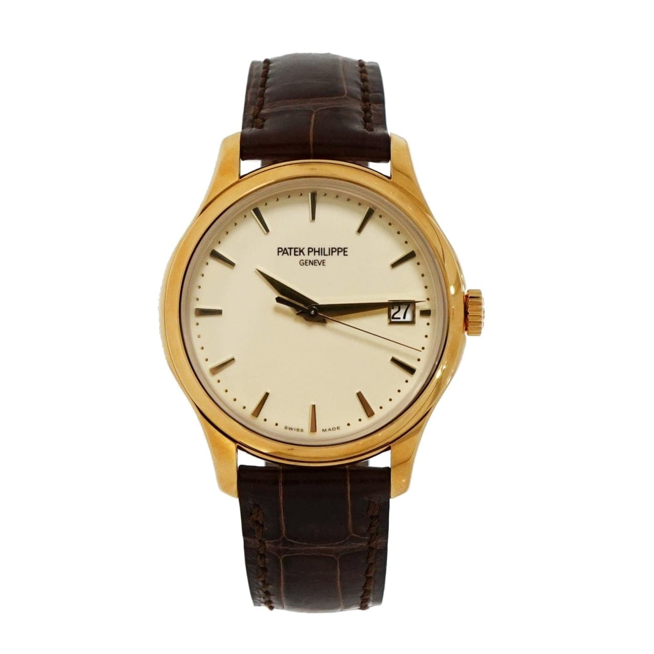 Pre-owned Patek Philippe Calatrava 5227j-001 - Pre-owned Watches ...