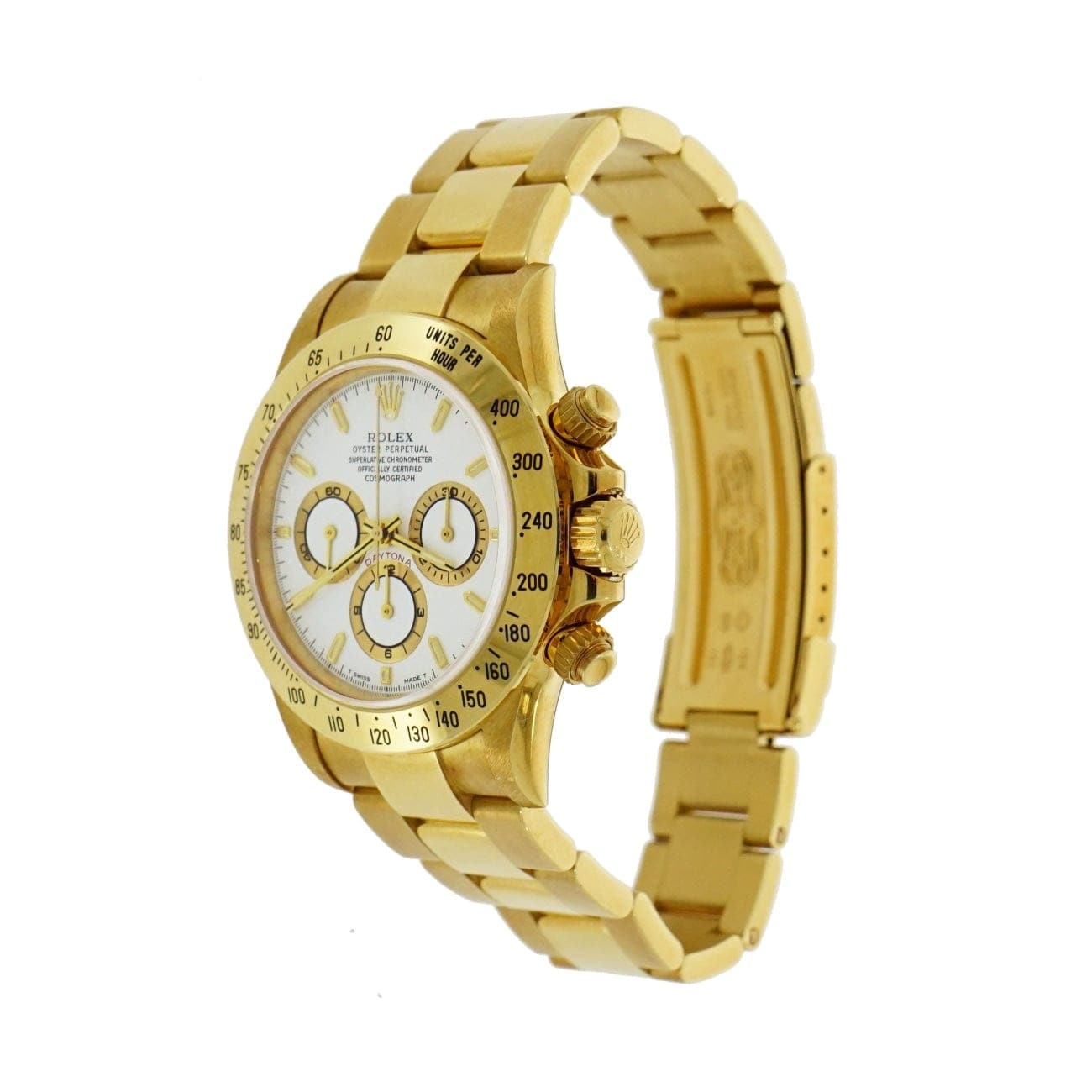 rolex daytona 18 karat gold