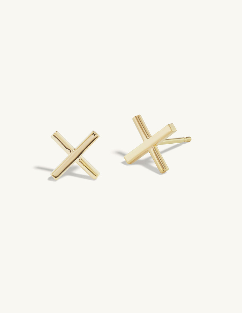 Two Diamond Twin Studs – Sophie Ratner Jewelry