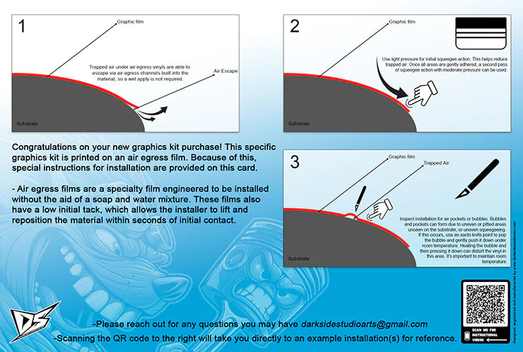 Honey Chrome Oil Spill Confetti Install Instructions