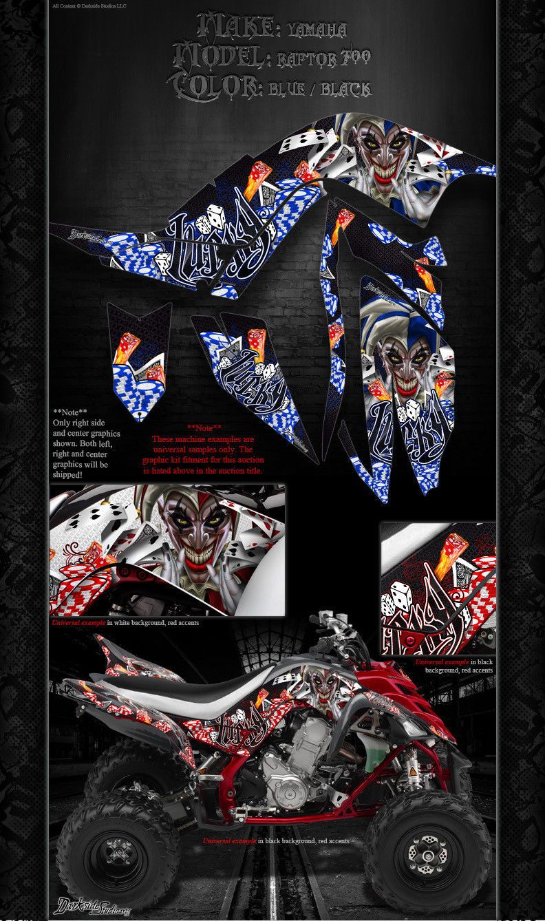 raptor 700 decal kit