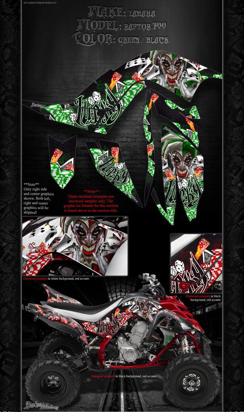 raptor 700 decal kit