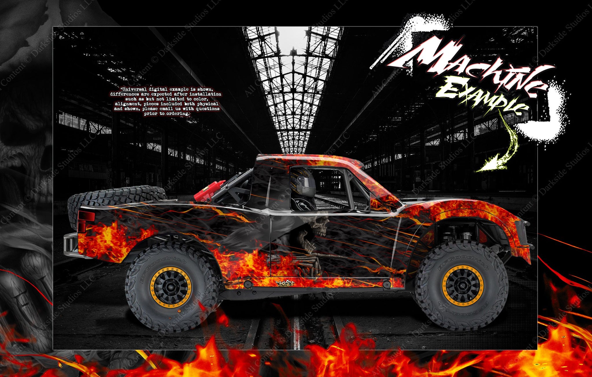 traxxas unlimited desert racer body