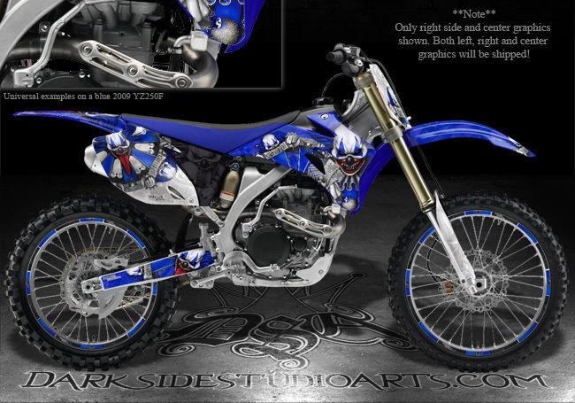 YAMAHA 200609 YZ250F YZ450F 4STROKE GRAPHICS "THE FREAK