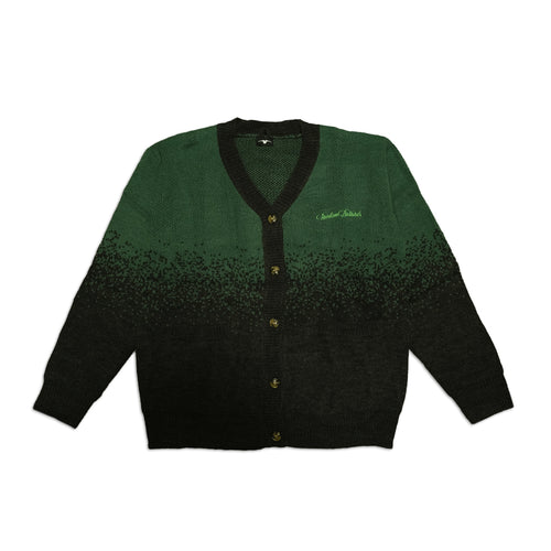RB Knitted Cardigan Green