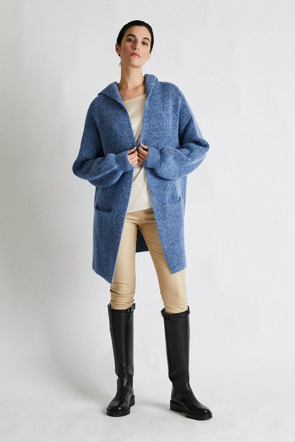 +Beryll Cashmere Cardigan with Hood Vivian