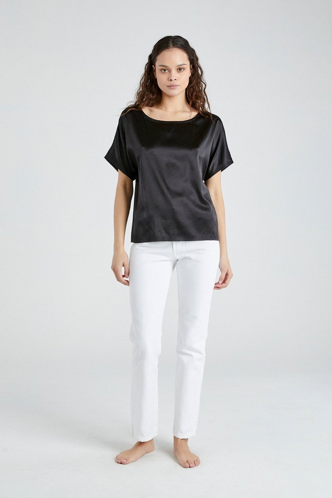 Beryll Silk Shirt Erica  Caramel - +Beryll Worn By Good People