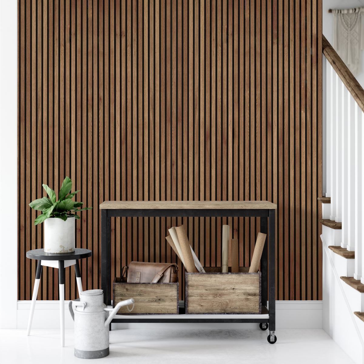 Decorative Slat Wood Panels - The Wood Veneer Hub
