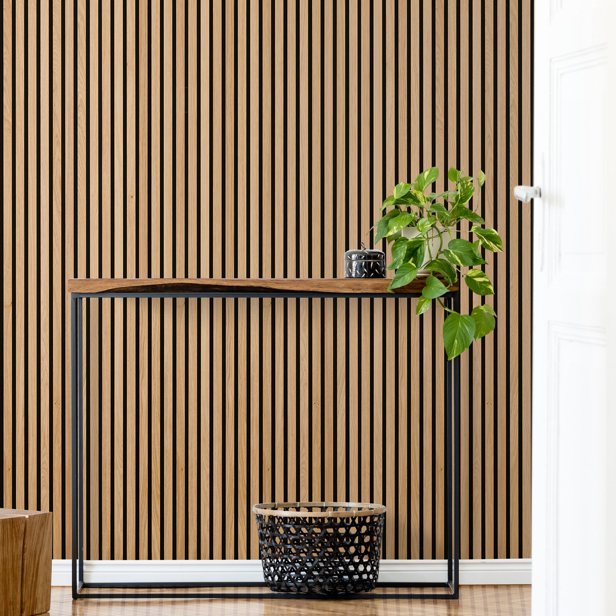 Decorative Slat Wood Panels - The Wood Veneer Hub