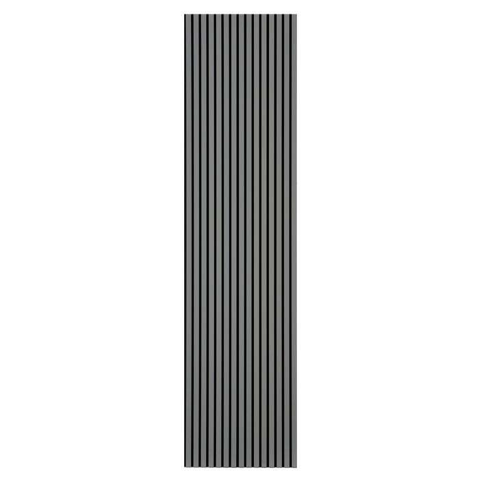Acupanel® Slate Grey Acoustic Wall Panels - Luxury Slat Wall Panels