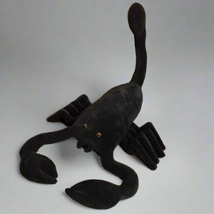 Giant Black Scorpion Plush Toy - goodsshopi