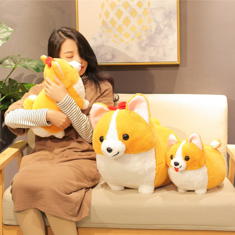 giant corgi plush