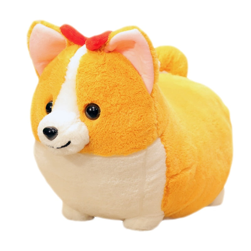 squishy corgi plush