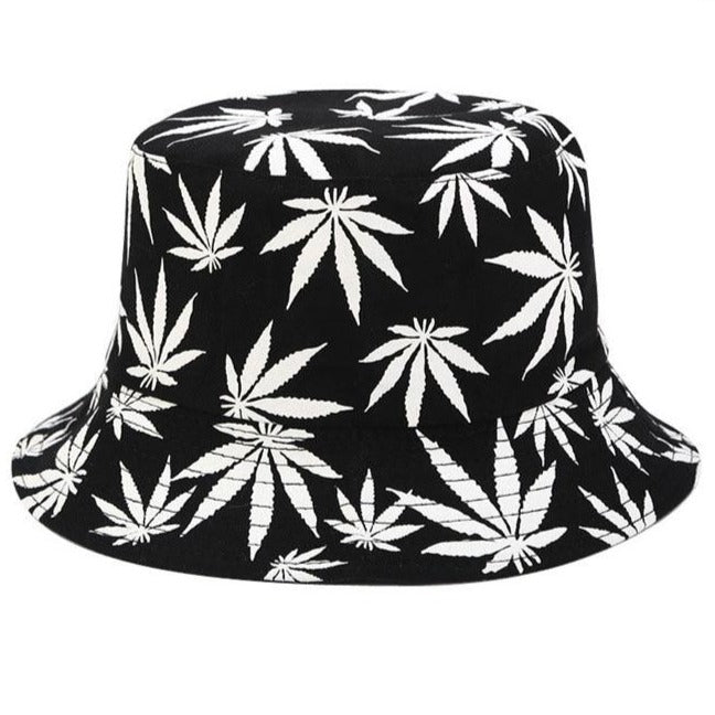 Bucket Hat Leaf Fishing Caps - Goods Shopi