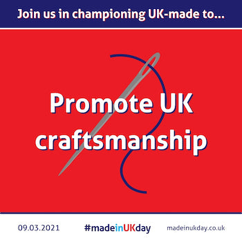 Buying British helps promote UK craftsmanship