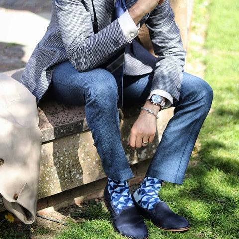 A Journey of Style: Blue Socks – Peper Harow