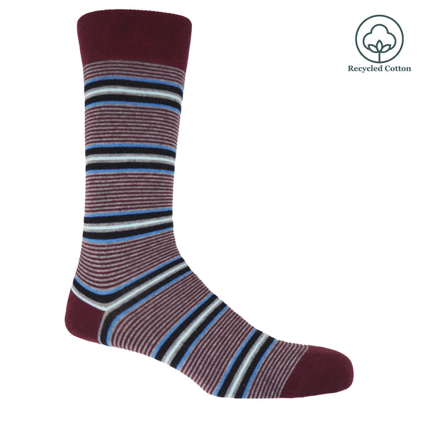 HBC Stripes Unisex Multistripe Trouser Socks - Mens