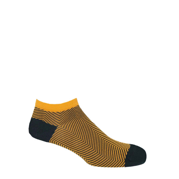Lux Taylor Men's Trainer Socks - Grey – Peper Harow