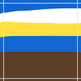 pattern giallo marrone bianco blu
