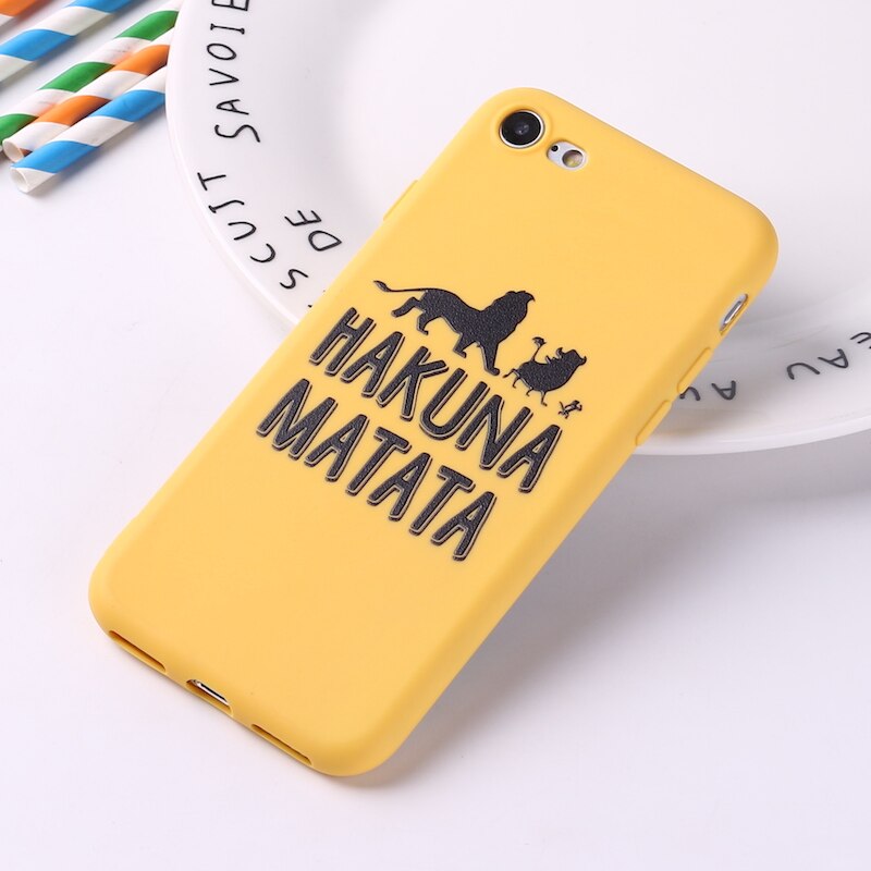 coque iphone 8 hakuna matata