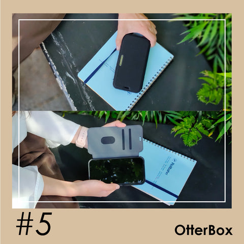 OtterBoxの画面割れ補償付き耐衝撃手帳型ケース