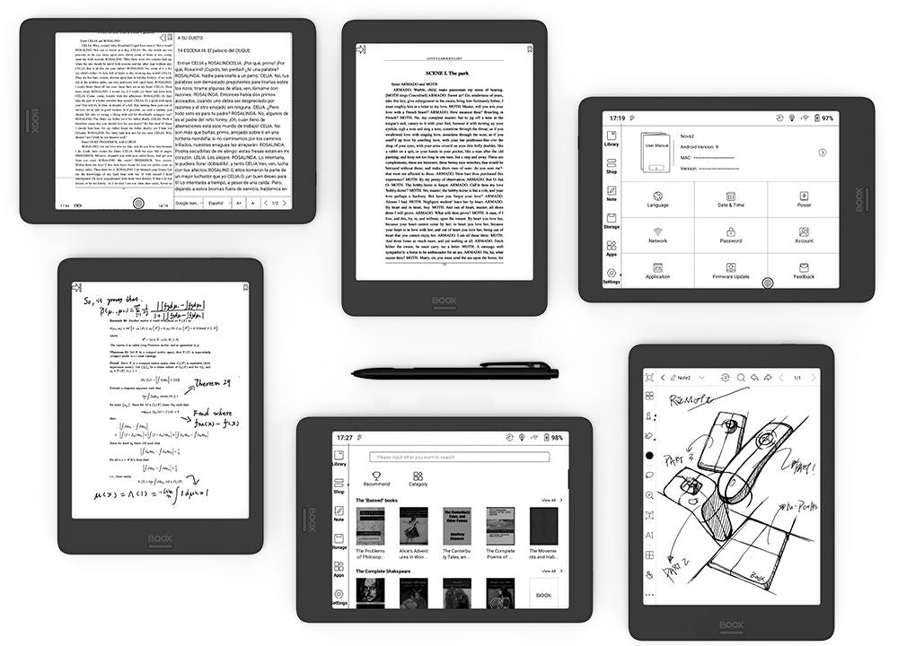 BOOX Nova Air ブークス Android10 電子書籍リーダー