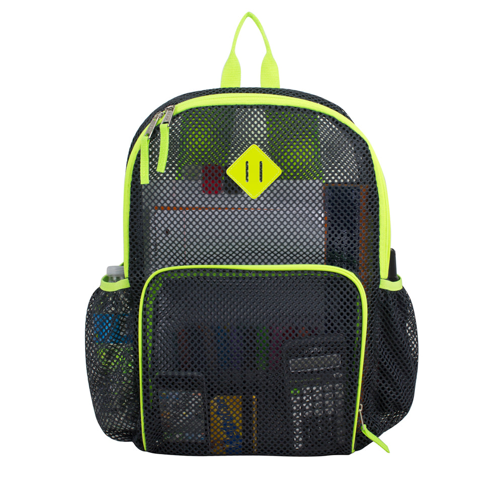 Eastsport Multi-Purpose Mesh Backpack with Front Pocket, Adjustable St