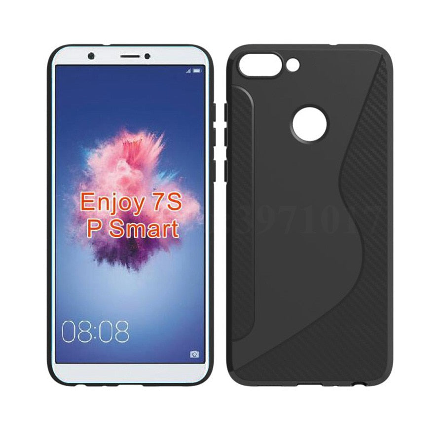 Dual Huawei Smart Smart Cover SIM TPU P P Back Shockproof For Case Soft Full-body Huawei For Huawei Anti-knock  5.65 Silicone