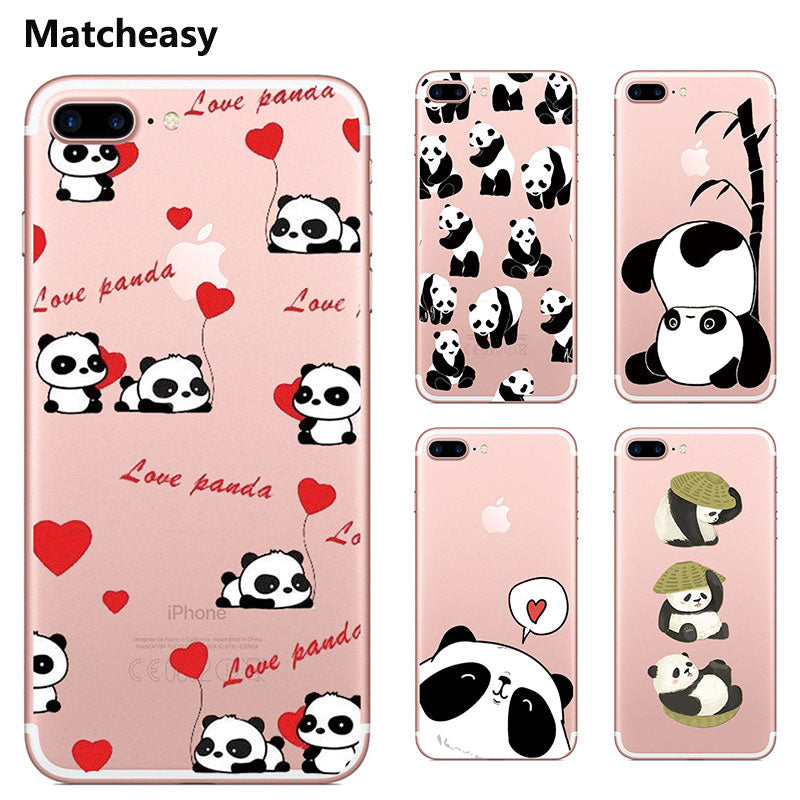 coque iphone 6 panda silicone