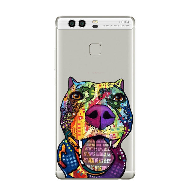 coque huawei p10 lite pitbull