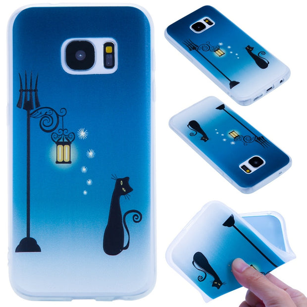 coque galaxy s7 edge silicone 3d