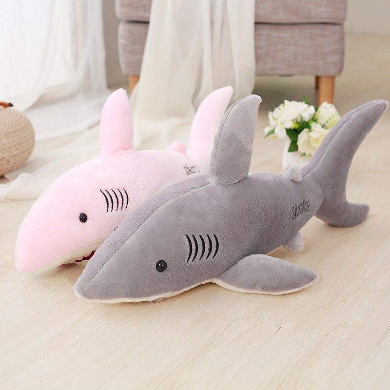 cute shark plush