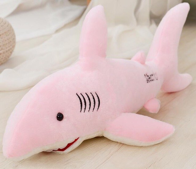 rainbow shark plush