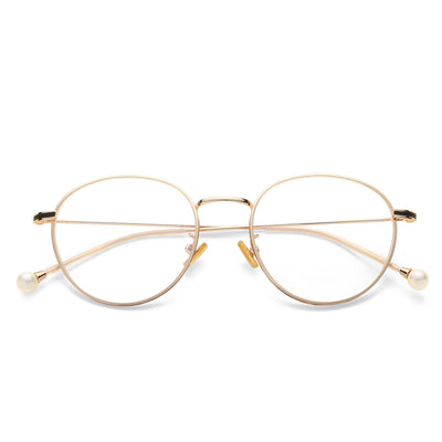 circular wire frame eyeglasses