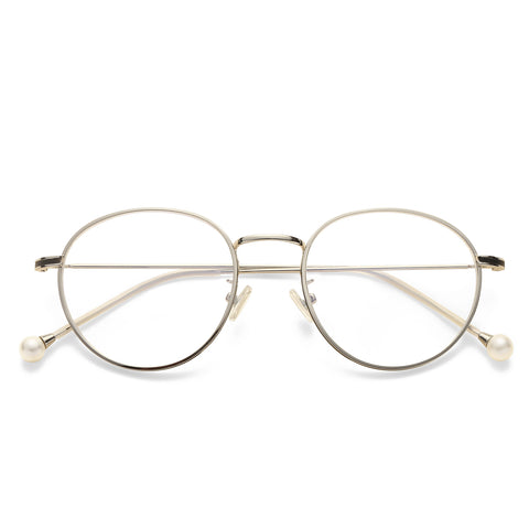 wire frame blue light glasses