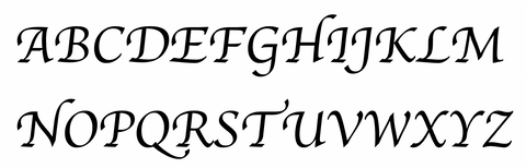 Signet Ring Font