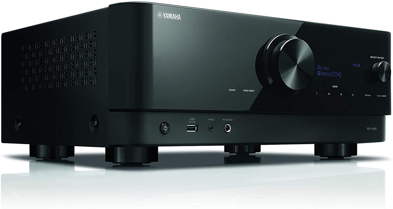 YAMAHA RX-V6A 7.2-Channel AV Receiver with Dolby Atmos and MusicCast