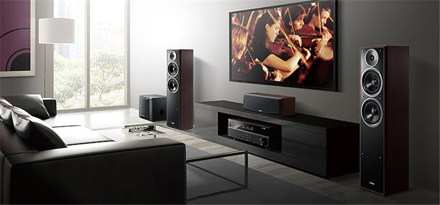 Yamaha NS-F71 Tower Speakers Pair - Black — Audiomaxx India